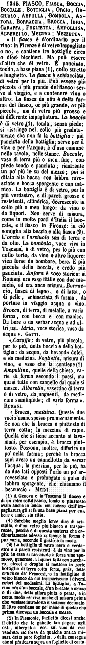 Brocca Dizionario Significato E Curiosita