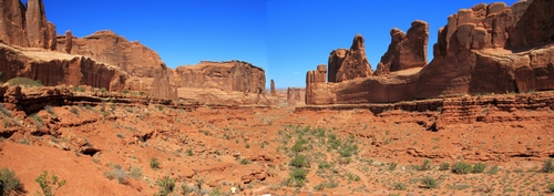 Immagine con rocce, deserto, montagne, america, erba, sabbia, marrone, canyon, arido, rosse, terra, panorama, rosso, cielo