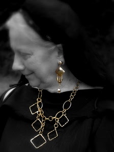 oro, nero, donna, collana, orecchino, profilo, orecchini, bianconero, naso, anziana, gioielli, copricapo, capelli, selettivo, sorriso