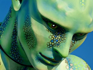 verde, occhi, viso, naso, maschera, faccia, colori, blu, cerchi, volto