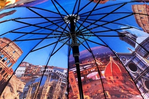 ombrello, città, italia, cupola, raggi, panorami, turismo, firenze, aste, monumenti