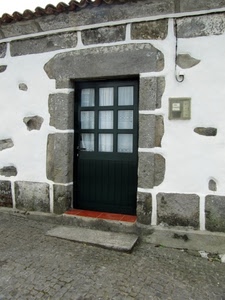 porta, muro, verde, vetri, bianco, ingresso, pietre, casa, pietra, gradino, soglia