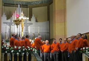 coro, chiesa, organo, fiori, musica, arancione, arancio, croce, rosso, canne