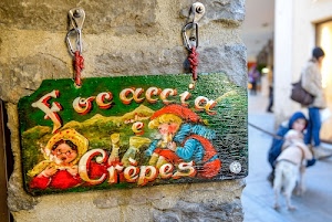 insegna, muro, rosso, cane, verde, strada, moschettoni, ganci, bambino, parole, colori, giallo, persone, sfocato, cartello, azzurro, scritte, lettere