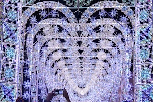 luminarie, luci, mani, archi, cellulare, festa, cuori, colori, lampadine, traforato