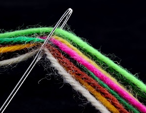 ago, verde, bianco, colori, cruna, lana, giallo, fili, rosa, marrone, filo, acciaio, nero, rosso, arancione