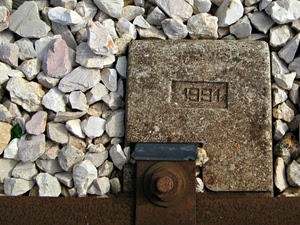 sassi, numeri, data, bullone, binario, pietre, numero, ruggine, ferro, dado, pietra