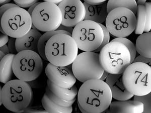 numeri, tombola, bianco, nero, bianconero, gioco, pedine, plastica