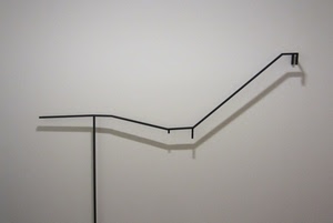 ombra, minimalismo, bianco, nero, ombre, astratto, muro, parete, metallo, ringhiera, linee, arte, ferro