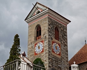 torre, orologio, finestre, orologi, croci, albero, campanile, croce, lancette, faro