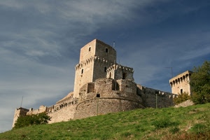castello, torre, mura, cielo, prato, torri, nuvole, rocca, verde