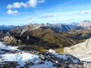 neve, montagne, nuvole, cielo, panorama, montagna, cime, bianco