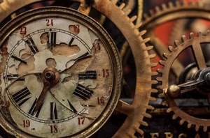 orologio, numeri, ingranaggi, lancette, ruote, ore, ingranaggio, lancetta