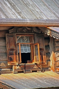 legno, finestra, tetto, tenda, vetro, vetri, imposte, ante, baita, casa, tetti, scuri, persiane, aperta