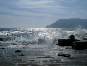 mare, onde, cielo, acqua, mareggiata, scogli, riflesso