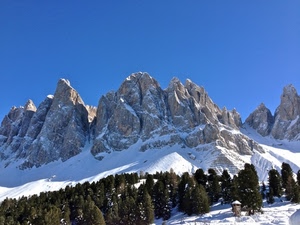 neve, montagna, alberi, inverno, montagne, bianco, vette, rocce, cime, cielo, abeti