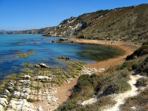 mare, acqua, spiaggia, rocce, scogli, scogliera, verde, golfo, piante, costa, alghe, cala