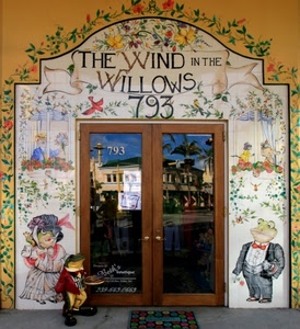 negozio, riflesso, riflessi, porta, vetri, vetrina, tappeto, disegni, numeri, rane, colori, insegna, scritte, pupazzo, verde, fiori, bianco, mosaico, palazzo, giallo