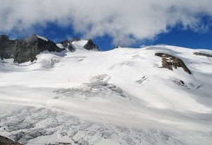neve, nuvole, montagna, bianco, inverno, cielo, rocce, ghiacciaio, montagne