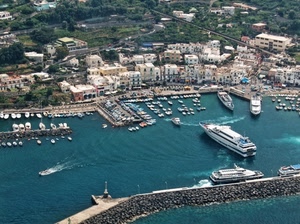 barche, porto, mare, navi, case, molo, acqua, paesaggio