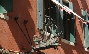 insegna, finestre, veliero, barca, finestra, tende, galeone, metallo, vele, vascello, muro