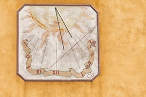 meridiana, numeri, sole, muro, ombra, ore, romani, asta, gnomone