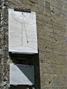 muro, meridiana, numeri, ombra, orologio, meridiane, bianco, ore, marmo, mattoni, sole, gnomone, lapide