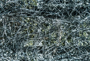 fili, ferro, astratto, groviglio, acciaio, grigio, metallo, linee