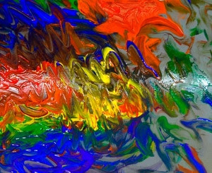 giallo, colori, astratto, blu, rosso, multicolore, verde, arancio