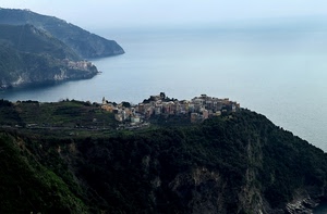 mare, panorama, case, paese, verde, acqua, borgo, insenature, cielo, orizzonte, montagne, azzurro, costa
