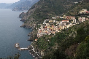 mare, case, panorama, costa, paese, borgo, rocce, verde, acqua, costiera, montagne, piante, alberi, scogliera