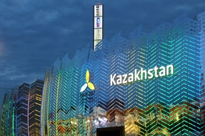 expo, padiglione, cielo, milano, scritta, colori, nuvole, azzurro, riflessi, fiera, luci