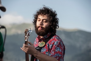 barba, musicista, lingua, chitarra, musica, capelli, uomo, suonare, camicia, suonatore, ritratto