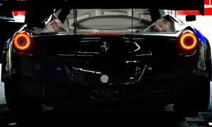 ferrari, nero, auto, cavallino, macchina, stemma, automobile, fanali, rosso, fari, cerchi, fanalini, nera