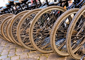 ruote, raggi, biciclette, sellini, selle, gomme, copertoni