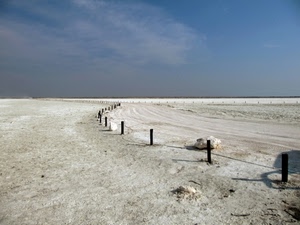 neve, strada, paletti, bianco, inverno, pali, cielo, deserto