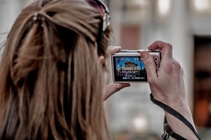 mani, capelli, donna, fotocamera, fotografa, immagine, fotografo, dita, fotografia, macchina, scatto, macchinetta, foto