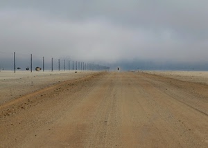 strada, pali, deserto, sabbia, nuvole, prospettiva, terra, sterrato, ocra, cielo