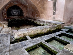 lavatoio, acqua, vasche, arco, pietra, grata, legno, fontane