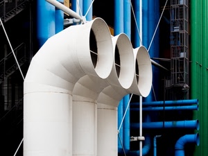 tubi, bianco, verde, tre, blu, azzurro, cilindri