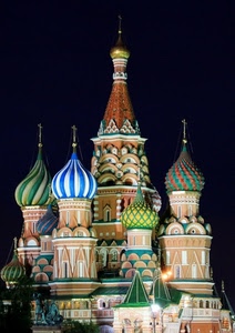 cupole, chiesa, colori, multicolore, croci, ortodossa, moschea, mosca, campanili