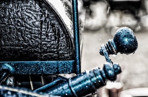 gocce, nero, blu, pomello, manovella, pioggia, acqua, sfocato, bianconero, ferro