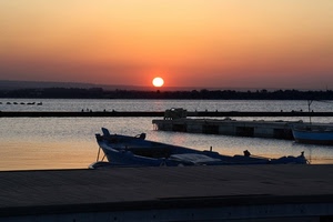 sole, mare, tramonto, barca, acqua, porto, barche, lago, alba, molo