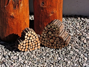 legno, cuori, tronchi, due, sassi, marrone, tronchetti, cuore, legna, ghiaia, rosso, pietre, grigio