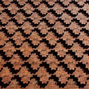 ombre, mattoni, pattern, marrone, geometrie, muro, simmetria, rombi, composizione, astratto