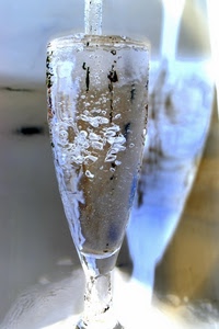 acqua, bicchiere, ghiaccio, vetro, calice, riflesso, bolle, bollicine, bicchieri, freddo