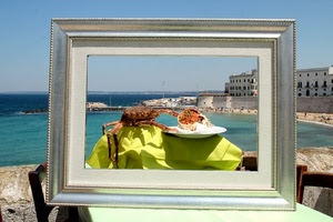 mare, cornice, piatto, cibo, granchio, quadro, crostacei, sedie