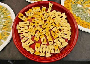 pasta, rosso, cibo, piatti, piatto, giallo, plastica