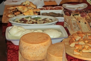 formaggio, cibo, pane, mozzarella, focaccia, treccia, formaggi, tavola