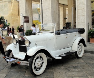 auto, bianco, epoca, fanali, ruote, automobile, storica, bianca, macchina, antico